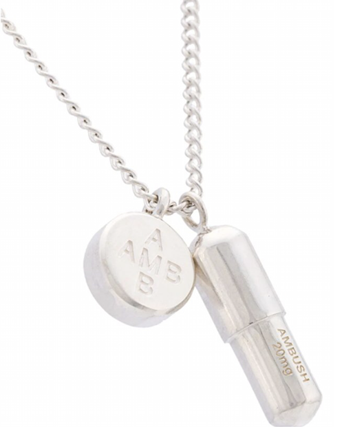 ABUSH &quot;TAKE MY PILL&quot; NECKLACE