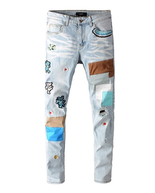 AMR BEAR PATCH JEANS